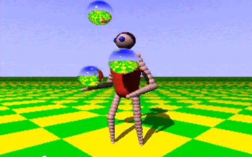 Juggler 3D movie made on Amiga 500 in 1986