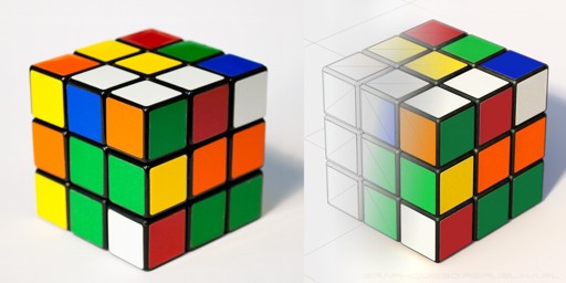 Rubik Cubes - real & virtual