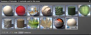 Vue Summary of materials evolution